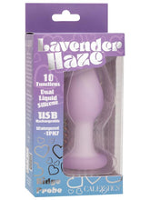 California Exotics Lavender Haze Ridge Probe Vibrating Butt Plug Butt Plugs